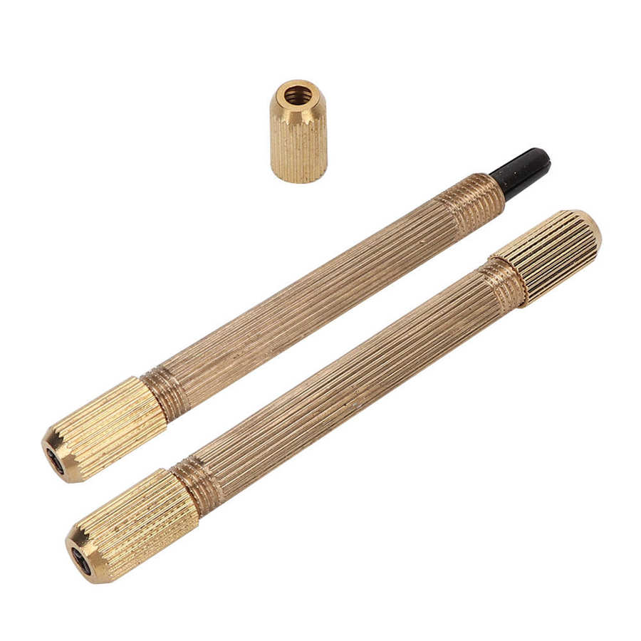 2PCS/Set DIY Pin Vise Model Hand Drill Set Hand Drill Bit Repair Tools