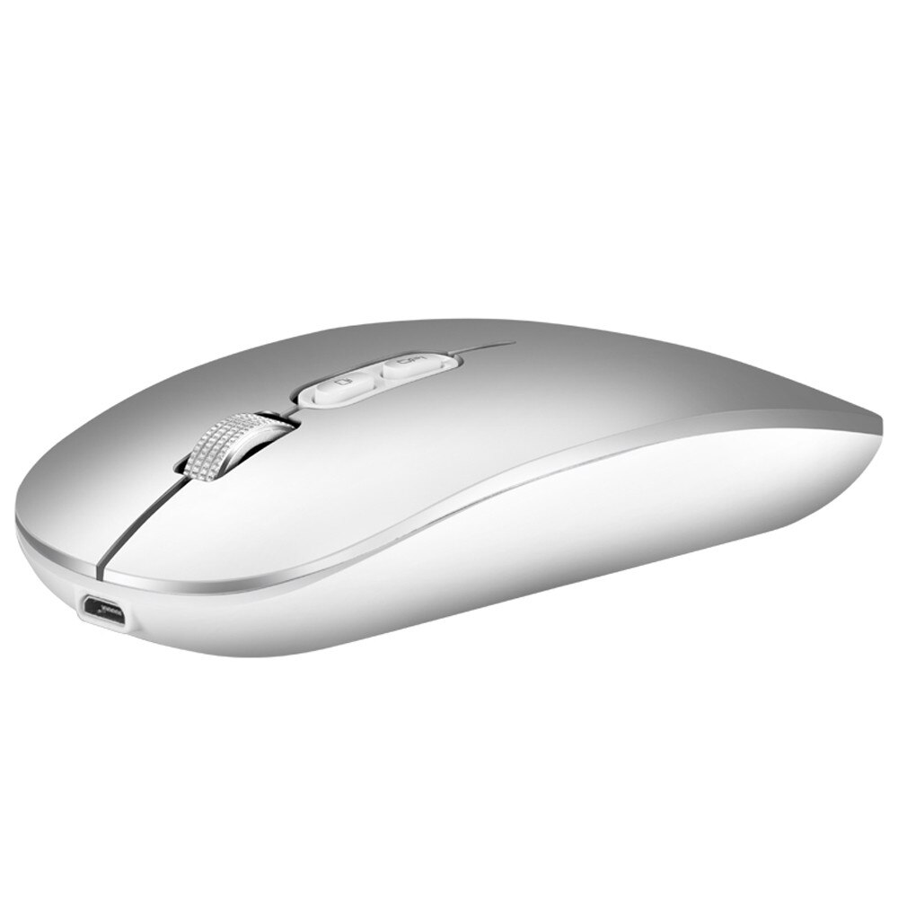 Wireless rechargeable mouse 1600 DPI USB optical wireless computer mouse 2.4G receiver ultra-thin mouse for PC laptop#40