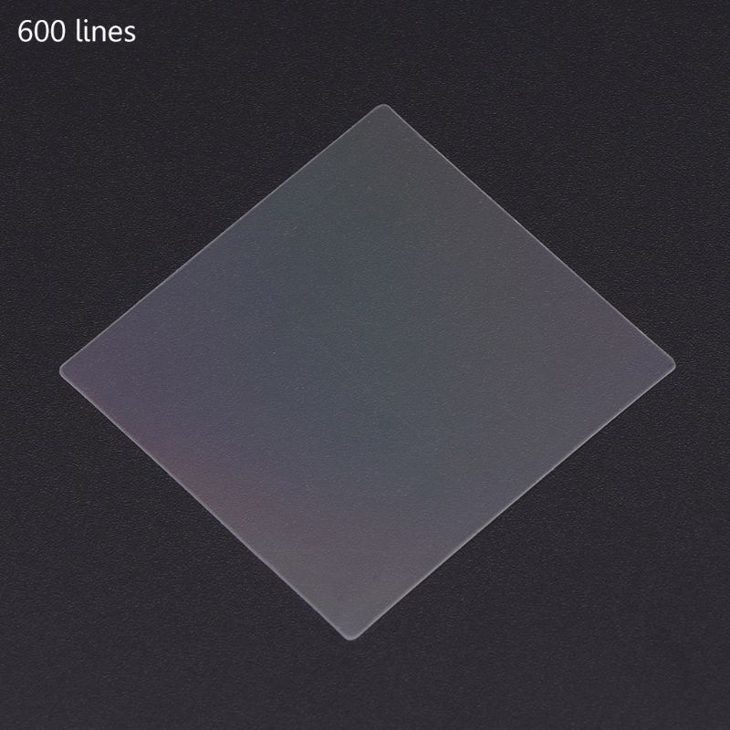 36x38mm Nano gravure animaux de compagnie transfert Diffraction grille Ultra précision OCT19: 600 Lines