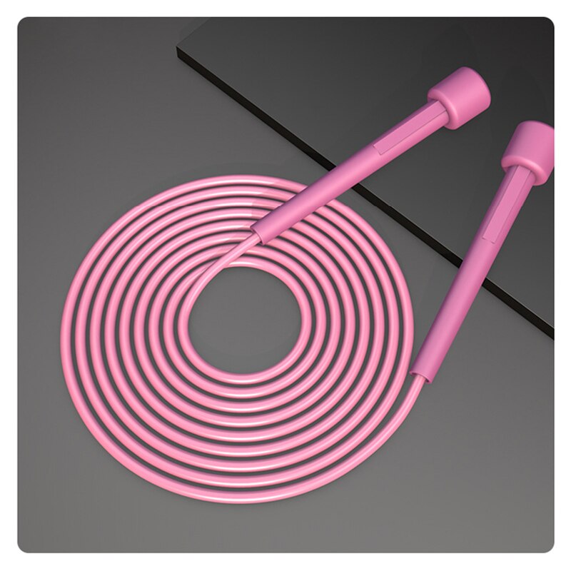 Speed Jump Rope PVC Jumping Rope Gym Fitness Skipping Rope Home Exercise Training: Pink