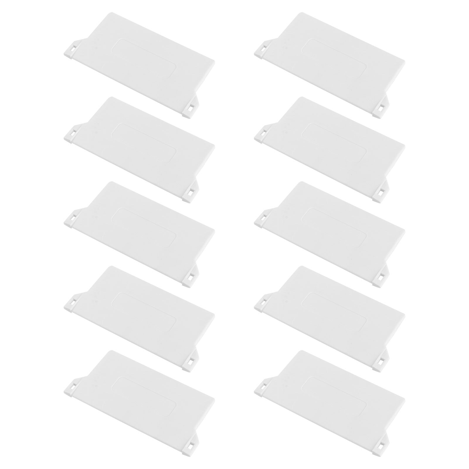 10PCS 89mm Plastic Bottom Plate for Vertical Blind Portable Bottom Weights Slats Vertical Blind Fittings Roller Accessories