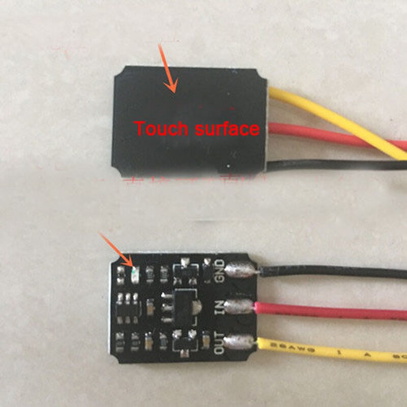 Capacitive Touch Switch DC 3V-15V 5V 12V Touch Bistable Electronic Switch Module LED Relay FOR switching power light control