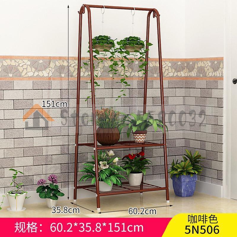 Living room multi-level floor hanging orchid stand hanging multi ...