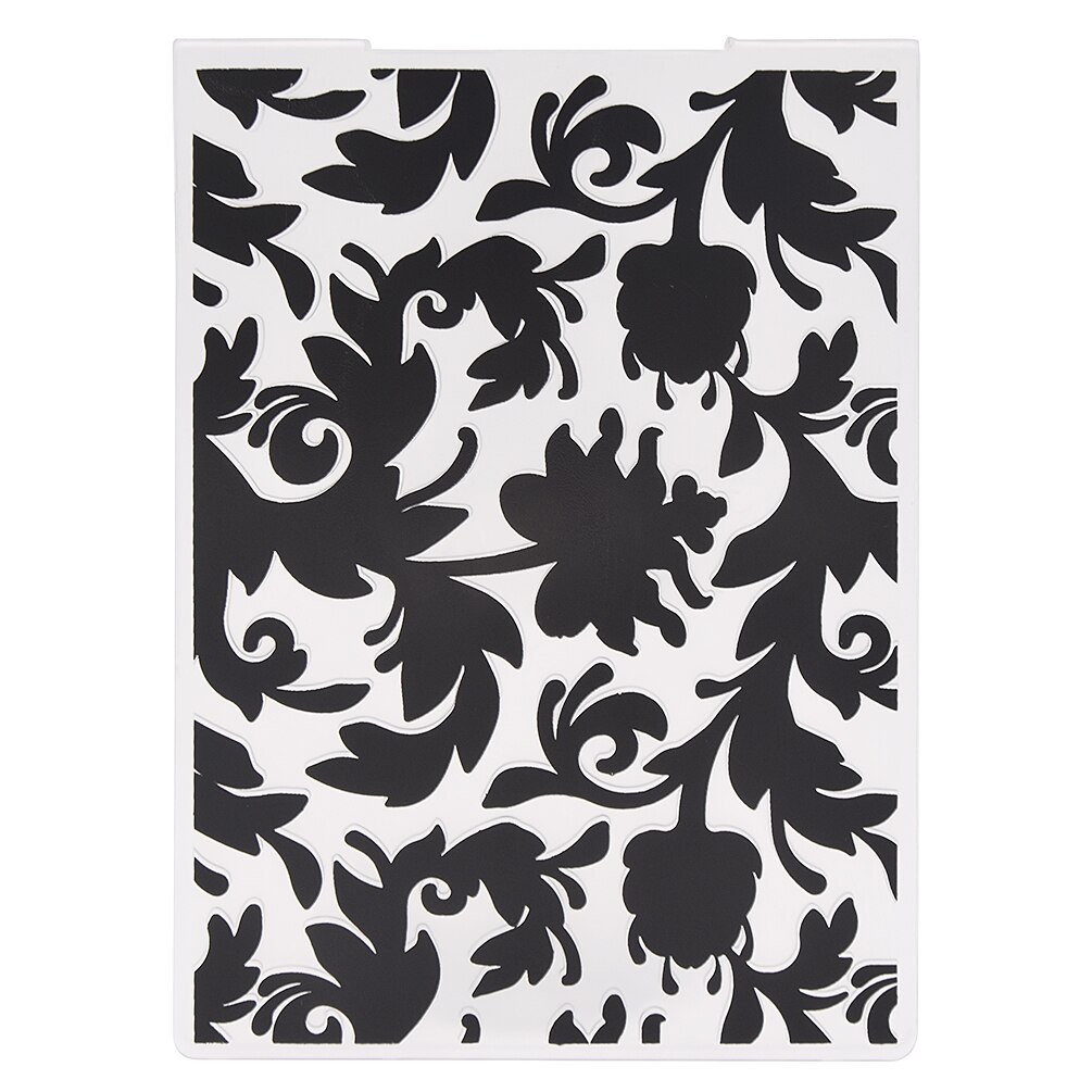 Flower Plastic Embossing Folder Template For Diy Scrapbooking Paper Card Making Decoration: 3