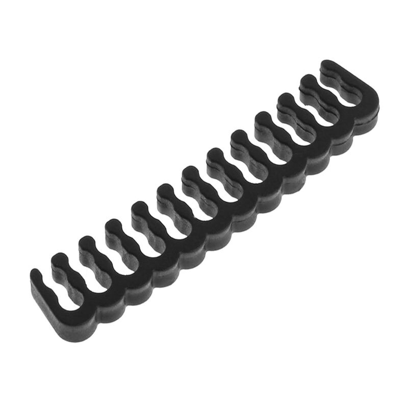 16Pcs/Set PP Cable Comb/Clamp/Clip/Organizer/Dresser for 2.5-3.2mm PC Power Cables Wiring 4/6/8/24 Pin Computer Cable Manager