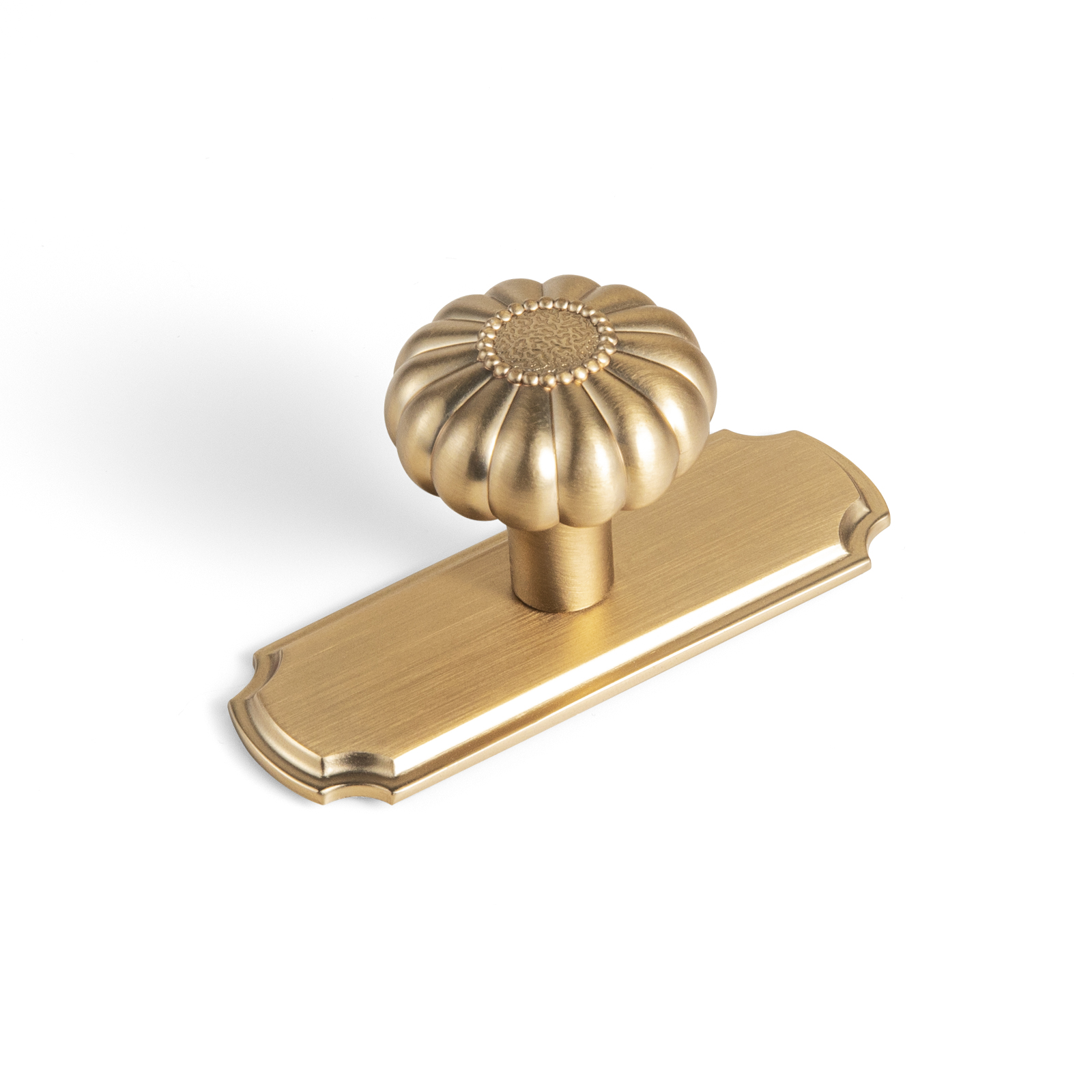 Stevige knop van zinklegering met basisbedekking, meubelgreep, kastknop en handgrepen van antiek messing