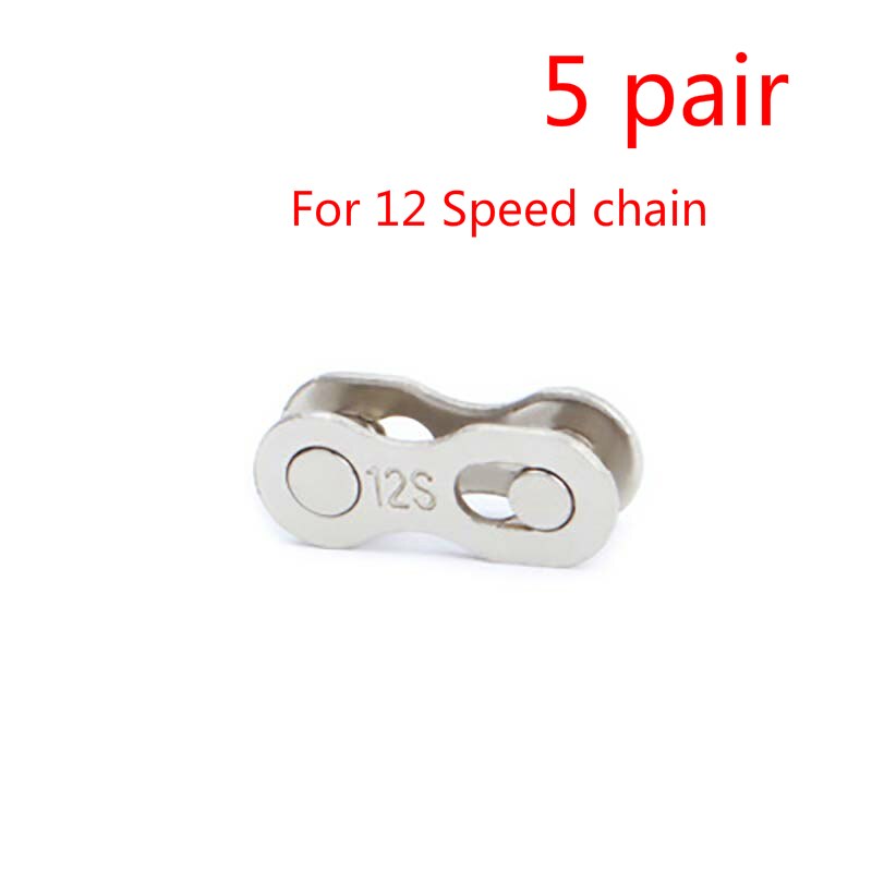 10 Pairs Bike Chain Quick Link Connector Lock Set Mtb Road Fiets Power Keten Snelsluiting Voor 6 7 8 9 10 11 12 Speed: Bourgondië