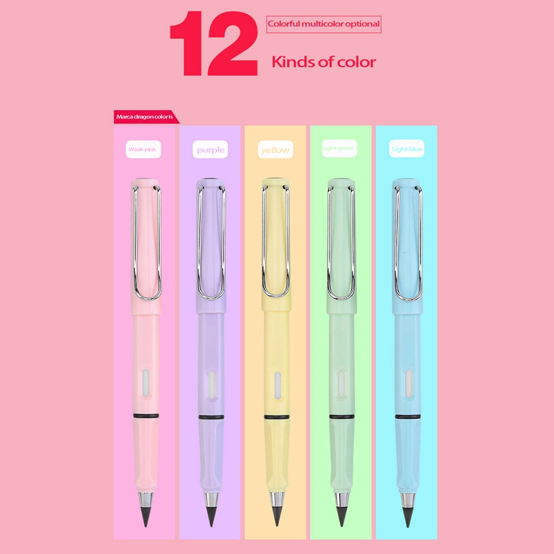 Inkless Pencils Eternal Pencil No Ink Pen Magic Pencils for Kids for Writing Art Sketch Painting Tool