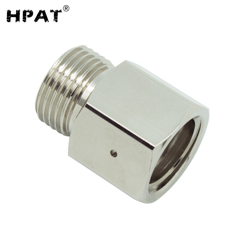 Plated Surface Soda Cylinder Adapter Converter to W21.8 Aquarium Fish or Homebrew Beer Corny Keg Co2 Tank Regulators