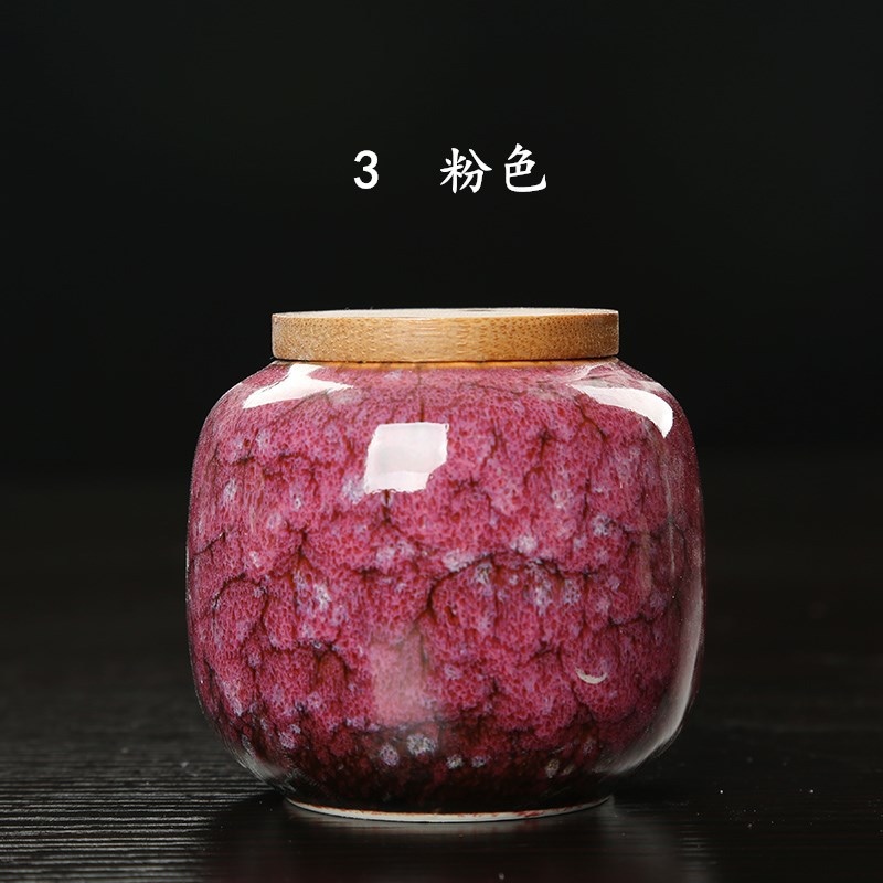 Boîtes de conserve hermétique en céramique, résistant à l&#39;humidité, boîte de médicaments Portable, pots de bonbons, décor de maison: C
