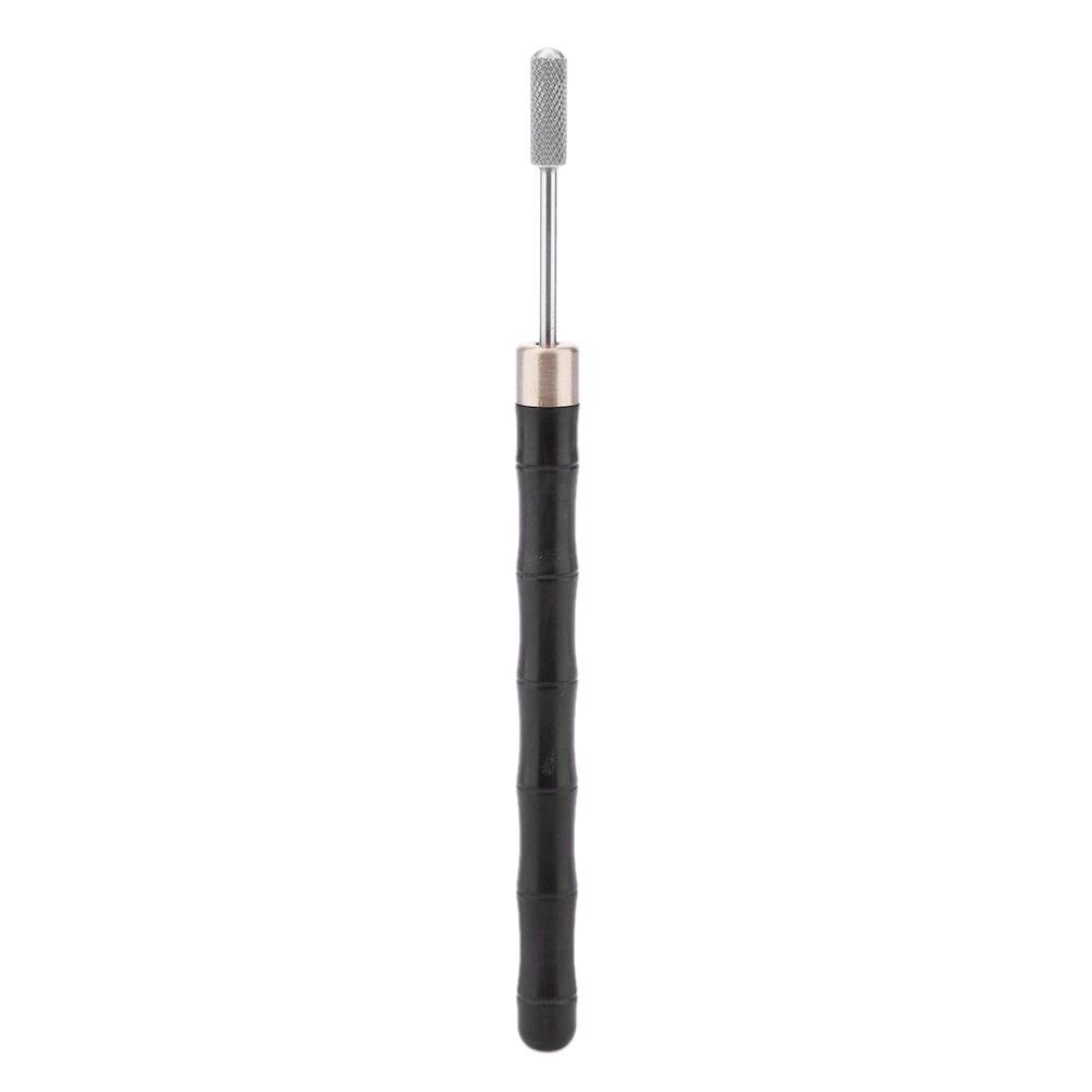 Brass Head Leather Edge Oil Gluing Dye Pen Applicator Speedy Paint Roller Tool for Leather Craft Tools Oil Pen Edge Processing: black