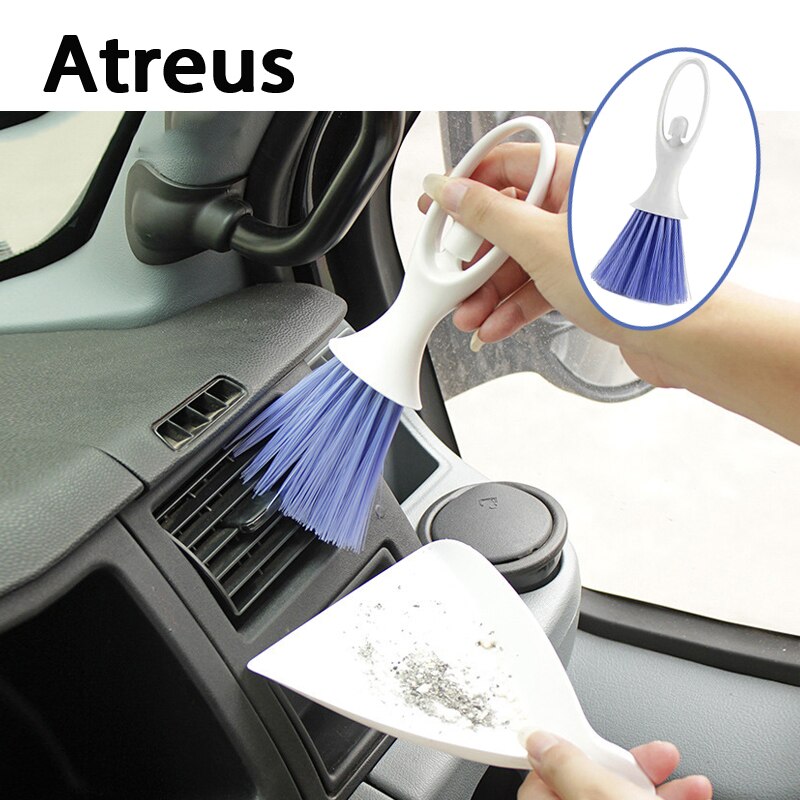 Atreus Auto Airconditioning Outlet Borstel Tool Sticker Voor Mercedes W203 W204 Benz Peugeot 307 206 308 Opel Astra H J G