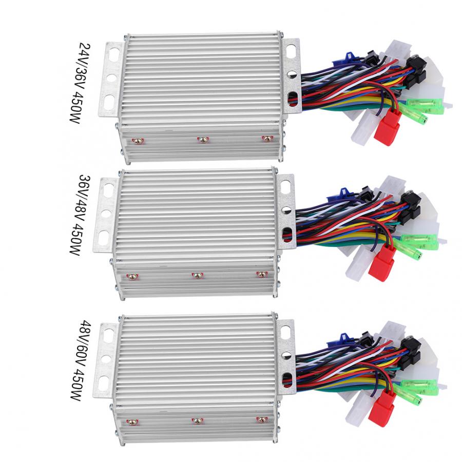 Elektrische Fiets Controller 24 V/36 V/48 V/60 V 450W Motor Borstelloze Controller Doos accessoire Deel Voor E-Bike Elektrische Fiets Scooter