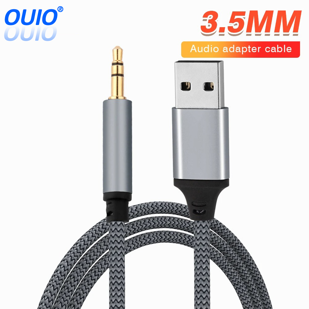 Cavo Audio Jack da USB a 3,5 mm per cuffie, microfono, cavo Audio esterno, adattatore per PC portatile, cavo di prolunga Audio USB AUX