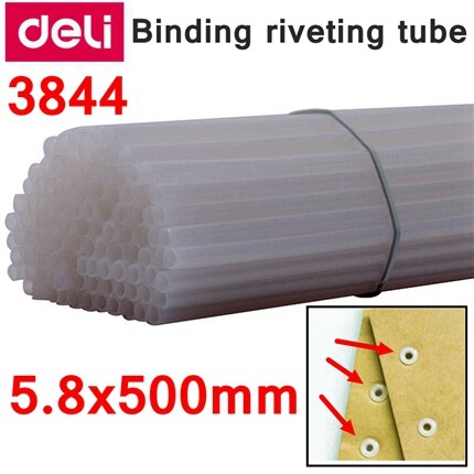 100 stk/parti deli nylon pa binding nitterør 4.8-6.0 x 500mm reviting binding maskine leverandører binding tube binding leverandører: 5.8 x 500mm