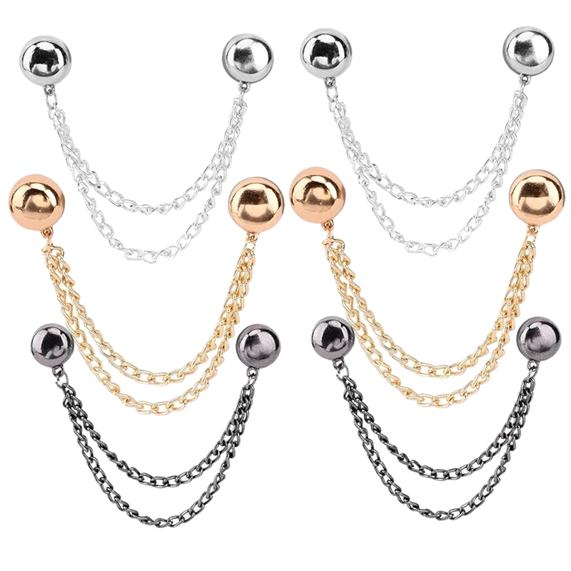 Magneet Kledingspelden Metalen magnetische kledingclips met ketting Multifunctionele sterke magneetpin Magnetische knopclips voor bevestiging: CAMEL