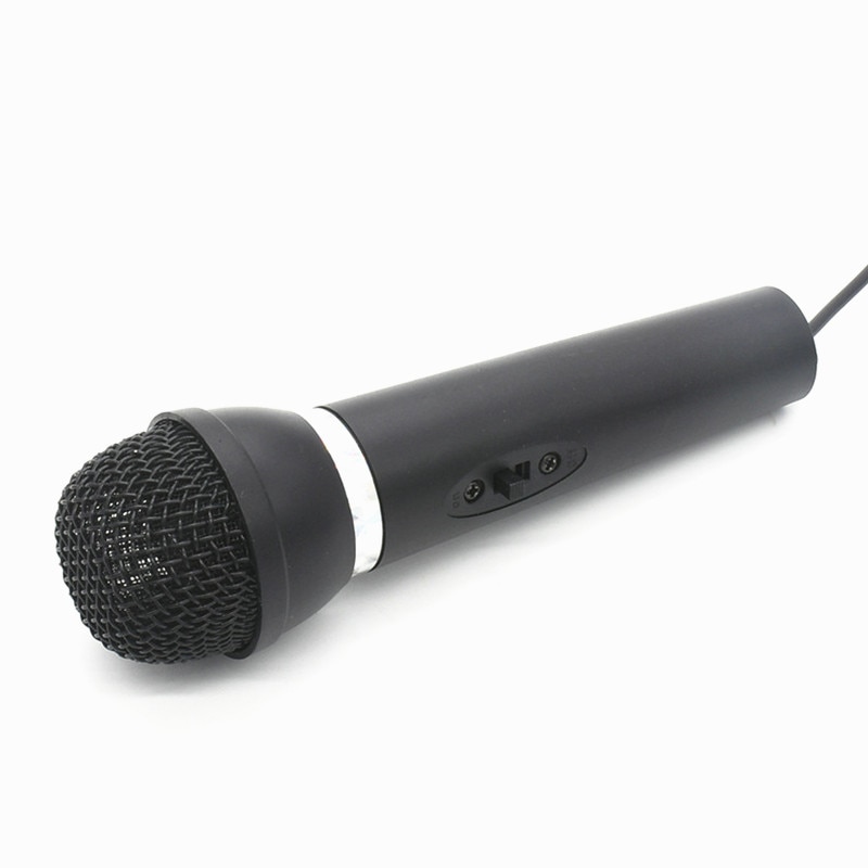 Condenser Microphone Handheld 3.5mm Plug with Stand for Laptop Computers Tablet Recording 180 Degree Rotation Karaoke Microphone