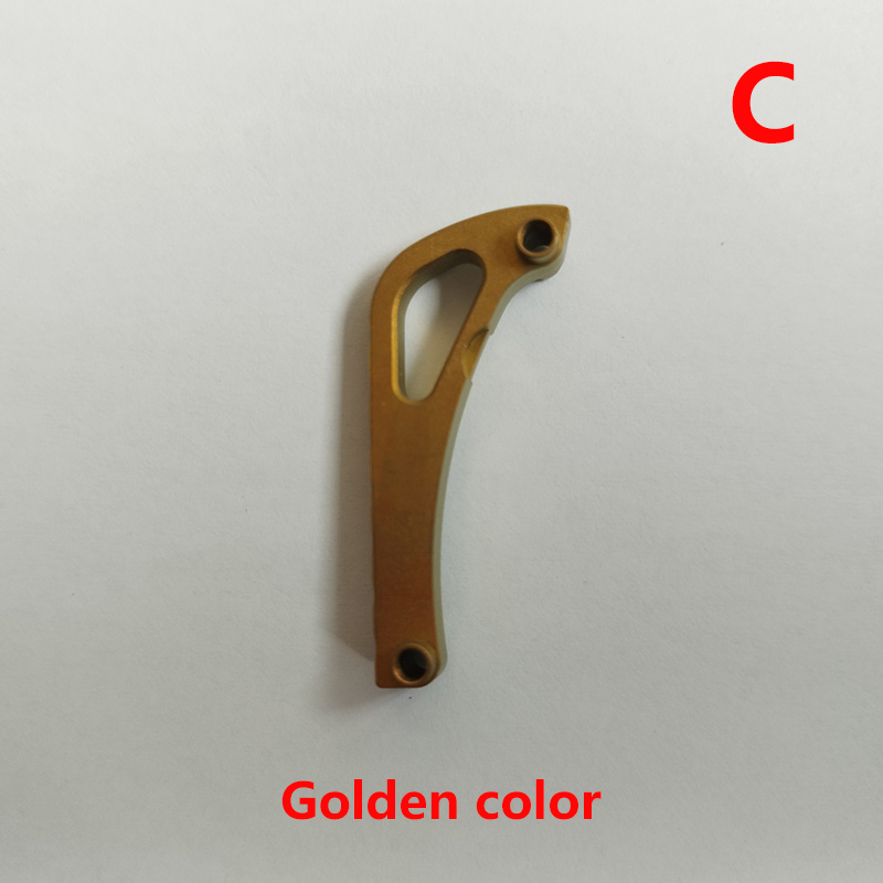 CNC Titanium Made 6 Colors Knife Integrated Backspacer Back Spacer With Axle for Benchmade Bugout 535 Knives Spine Keel Liners: Red