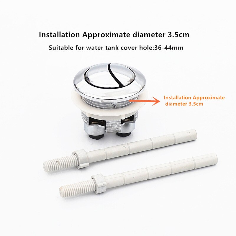 Various round square ABS Plastic Hand press FLush Button bathroom Toilet water tank push button accessories,FL21010: Toilet Buttons C