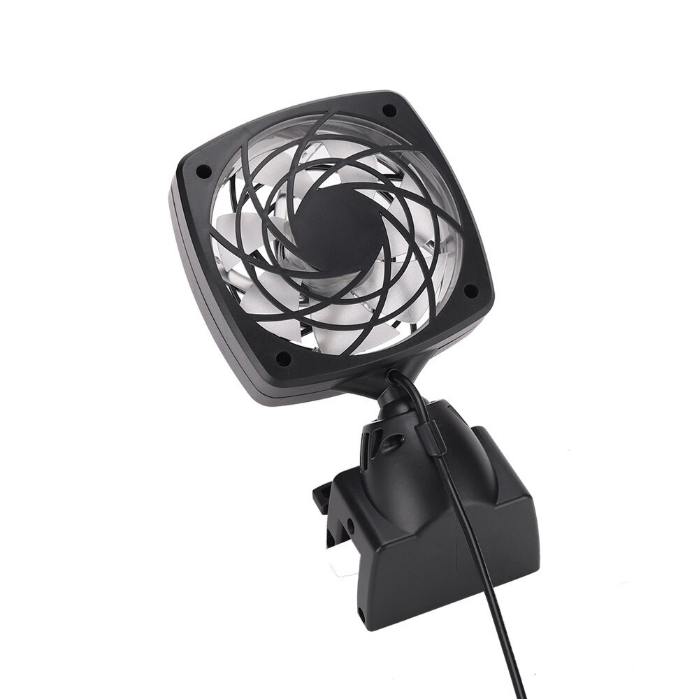 Fish Tank Cooling Fan Universal Adjustable Speed Aquarium Plant Shrimp Tank Expandable Multi Head temperature Control