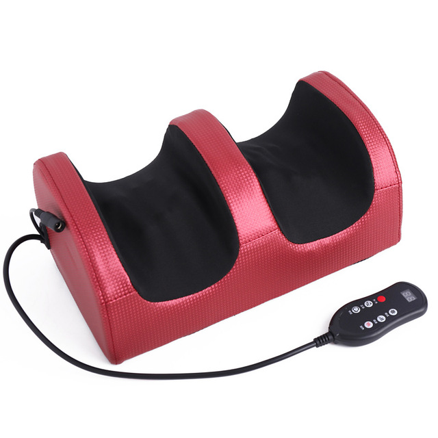 Infrarood Verwarming Elektrisch Voetmassageapparaat Shiatsu Kneden Kuitrol Diepe Spier Ontspannen Beste Reliëf Vermoeidheid Stress Voeten Machine Tool: Ivoor / US Plug