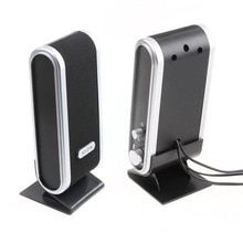 Neue Mini lautsprecher bücherregal lautsprecher 2X3 Watt billige tragbar usb lautsprecher für Telefon Laptop PC Computer