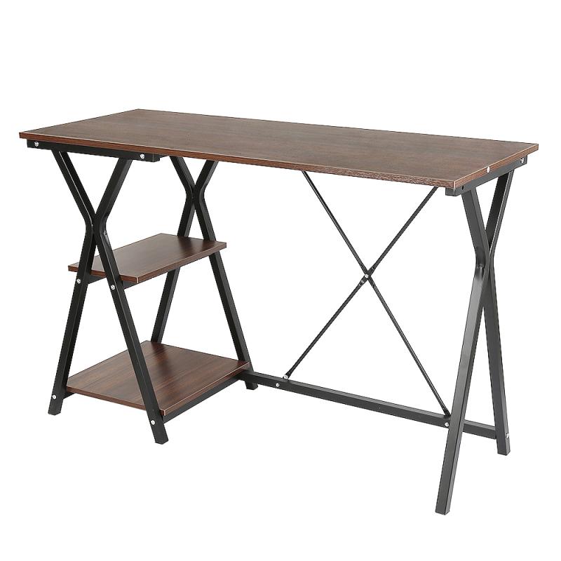 120*48*77.5cm 3 Layer Laptop Desk Durable Computer Desk Study Writing Table Notebook Laptop Office Desktop HWC