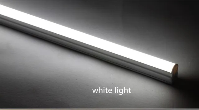 Tubo de color LED T 5 iluminación integrada 30 cm 60 cm Lámpara de pared de tubo fluorescente LED luz blanco frío cálido 220V