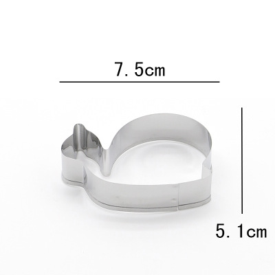 1pc 3d snegle form kage udstikker fondant kage form bagning kage udstikker form sugarcraft kage dekorationsværktøj