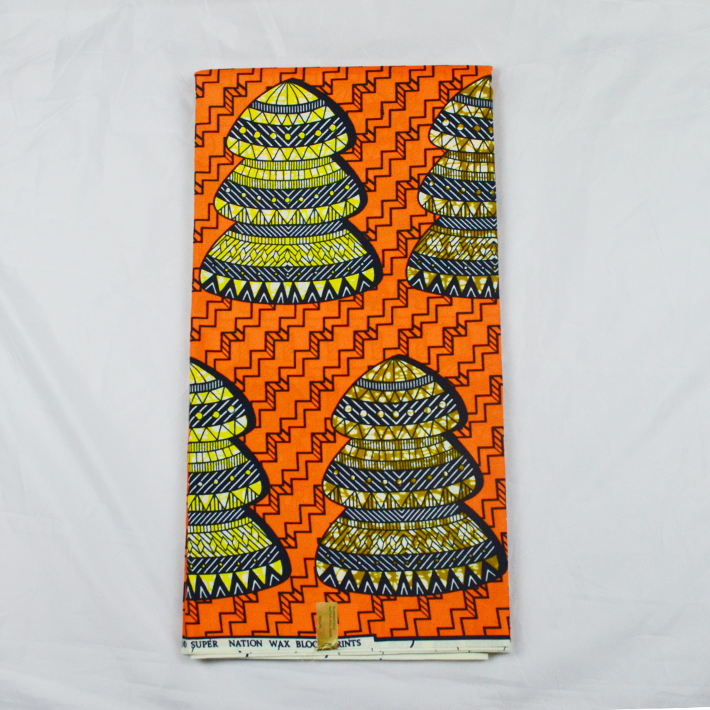 Billige ankara stof afrikanske voksprint stoffer polyester nigeriansk ghana pagne voks materialer til kjole 6 yards tøj