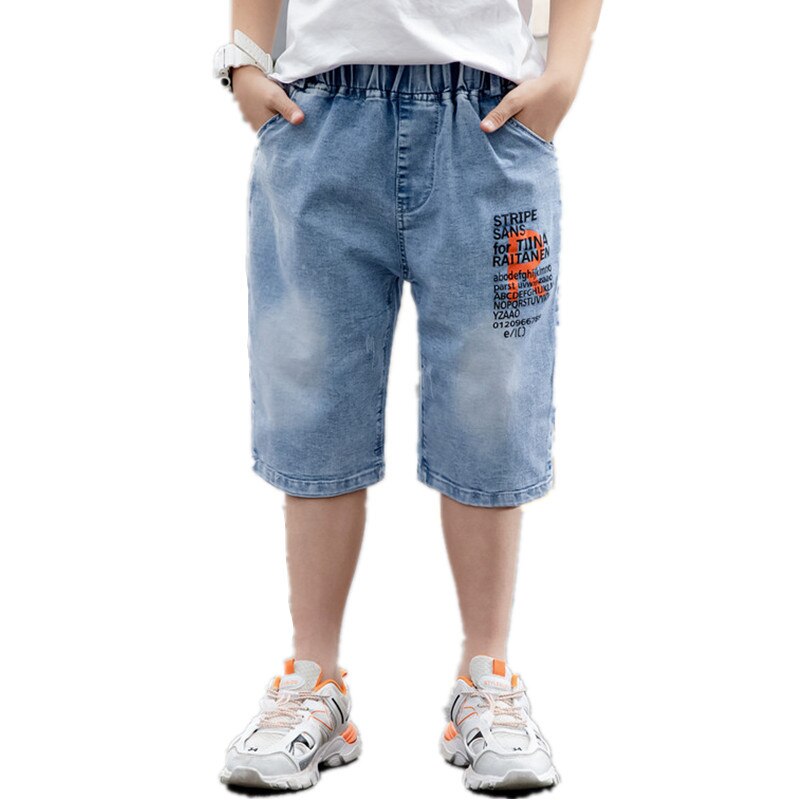 2022 ragazzi ragazza Jeans a zampa larga elasticizzati a gamba larga pantaloni per bambini in Denim con taglio a stivale capispalla per bambini pantaloni lunghi abbigliamento per ragazza