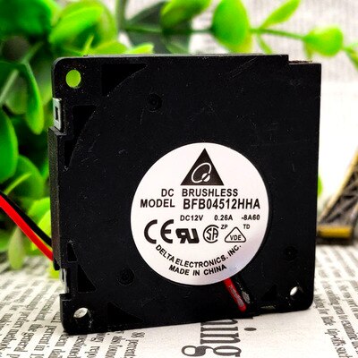 BFB04512HHA Delta 45 * 45 * 10mm 12V 0.26A 4.5cm blower turbo fan