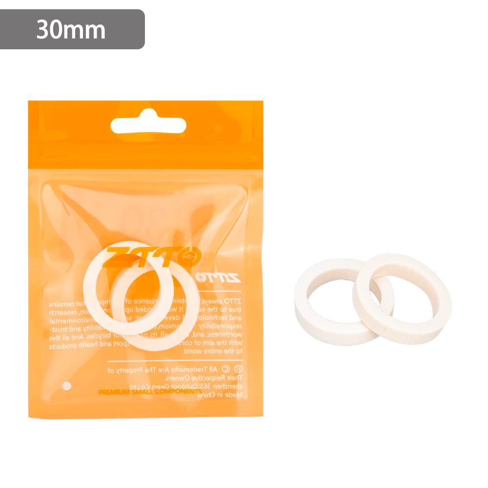 ZTTO-Anneau éponge spécial haute densité pour fourche de vélo VTT, suspension, lubrification, réparation, mousse d'huile, 30mm, 32mm, 34mm, 35mm, 36mm, 38mm, 40mm