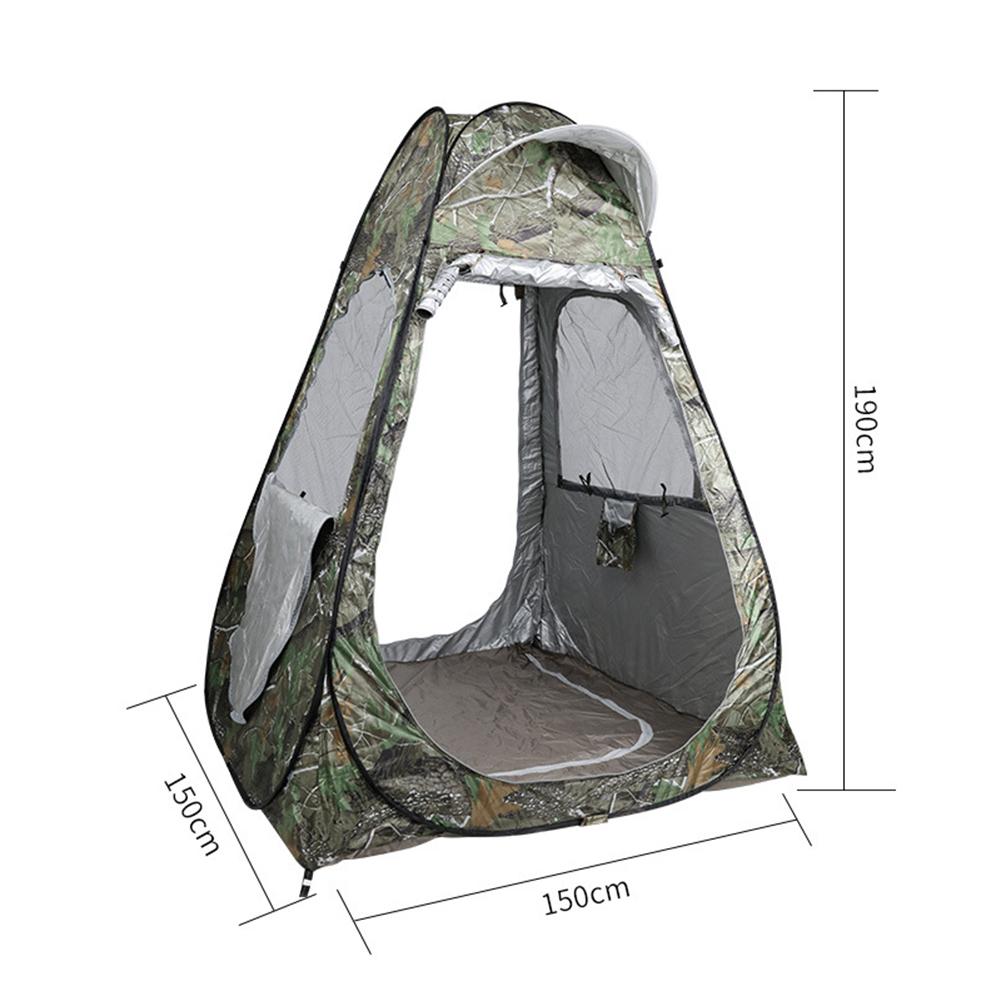 2 person shower tent beach fishing shower outdoor camping toilet tent,changing room shower tent with Carrying Bag