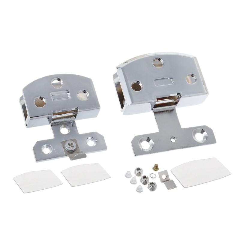 Forkromet glasdør hængsel skab skab port klemme møbler hardware 'lirunzu