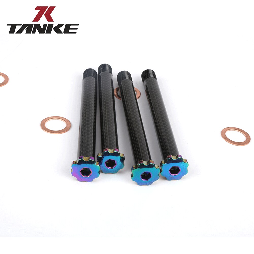 HUB Thru Axle TANKE MTB road bicycle 100 110 142 148 boost 12 15mm 1.5 Thread distance bike fork frame open gear barrel shaft