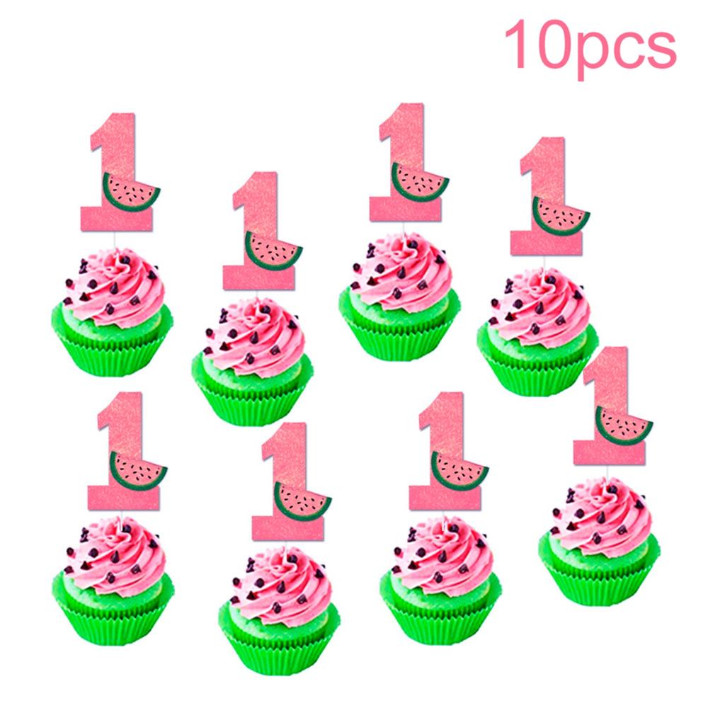 Watermelon One Year Birthday Hat 1st Birthday Banner Kids Happy Birthday Banner 1 One Year First Birthday Boy Baby Shower