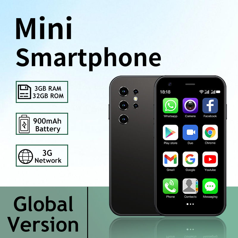 Mini 24 3g smartphone: ultrakompaktes  , 3.0- -zoll-Android-praktisch , 3+32gb,  -sim-funktion, google-unterstützung und einem kompakten Entwurf.