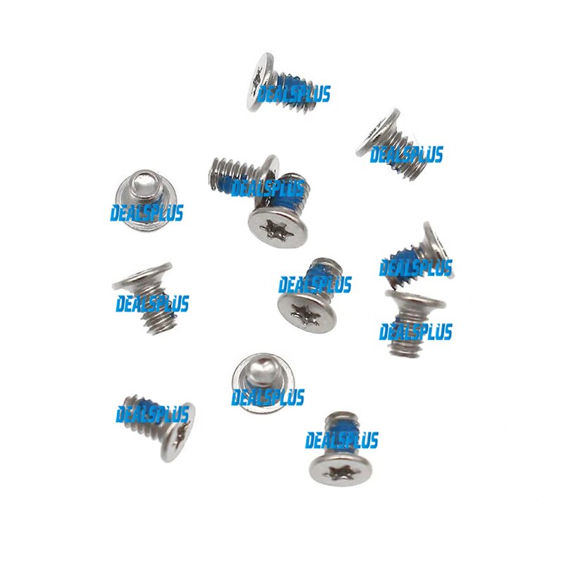 12pcs/Lot Silver Bottom Case Screws For Dell XPS 13 9343 9350 9360 XPS 15 7590 9550 9560 Precision M5510 M5520 Series: Only Screws