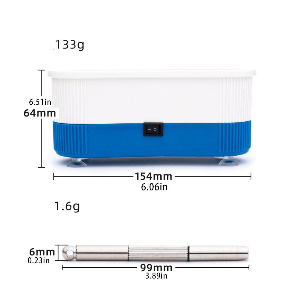 Smart Ultrasonic Cleaner High Frequency Vibration Cleaning Machine Jewelry Glasses Ultrasonic Vibrator Cleaning Bath Machine