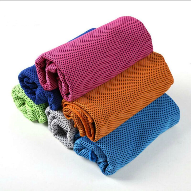 Ice-Cold Towel Quick-Drying Prevention of Heatstroke Color Frozen Towels Cold Sport Towel Beach Towel