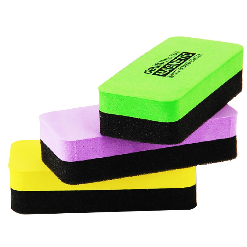 1 PCS Magnetic White Board Eraser Kawaii Markers Chalk Whiteboard Erasers For Erasable Dry Erase Blackboard Whitebord Cleaner