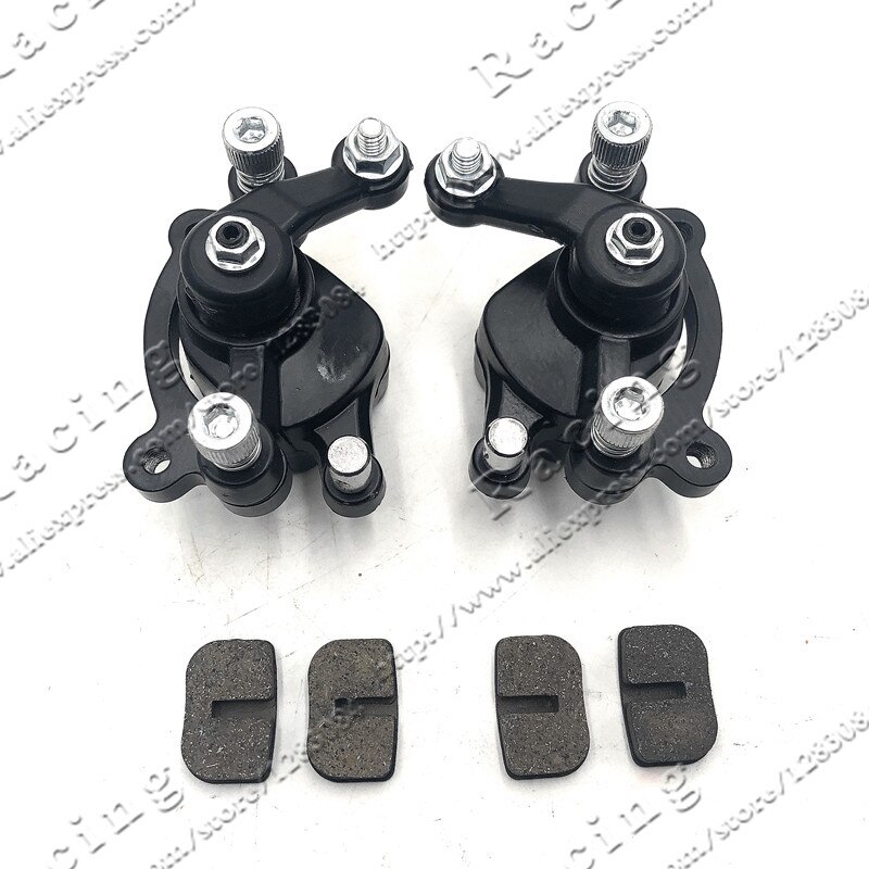 Front Rear Disc Brake Caliper Pads For 43cc 47cc 49cc Chinese Mini Moto Kids ATV Quad Minimoto Dirt Pocket Bike Gas Scooter: F