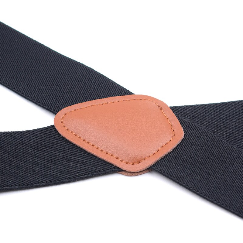 Top Lovely Kids Adjustable Clip-On Braces Boys Girls X-Back Suspender Child Elastic Adjustable Braces 3.5x83cm