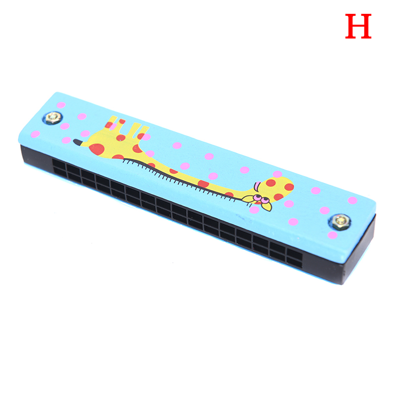 16 Hole Two Rows Harmonica Key of C Mouth Metal Organ for Beginners