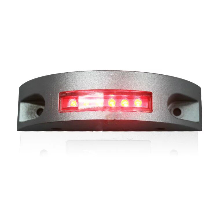 Steady Mode One Side Road Stud LED Landscape Light Aluminum Shell Red LED Road Stud Marker