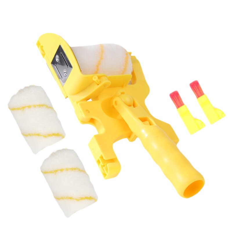 GTBL-Rodillo para bordes de pintura, herramientas de corte limpio portátil, para paredes y techos del hogar, 6 uds.