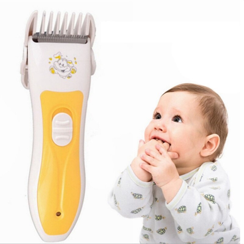 Bambini Tagliatore di Capelli Elettrico Tagliatore di capelli Elettrico di Interfaccia USB di Ricarica Impermeabile rifinitore capelli Del bambino Muto Tagliatore di Capelli