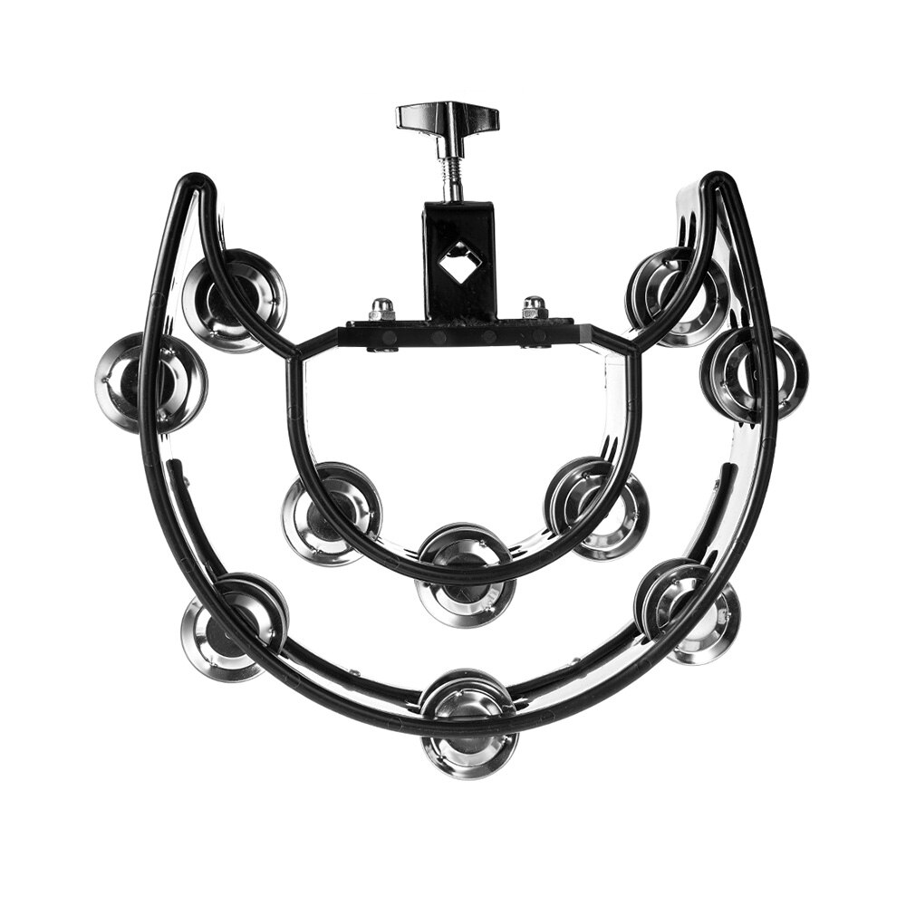 Cascabeles de doble fila, instrumentos musicales multifuncionales para niños y KTV