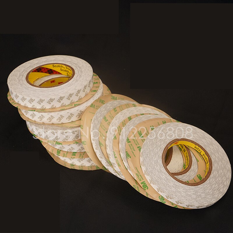 3m 9080 Double Sided Tape Strong Sticky High Temperature Double Sided Tape LED Light Strip Phone Automobiles universal 50/10M